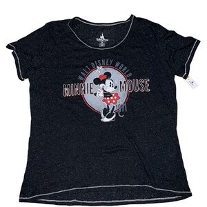 Minnie Mouse Walt Disney World 1971 Womens Plus Size Graphic Tee 3X Disney Parks